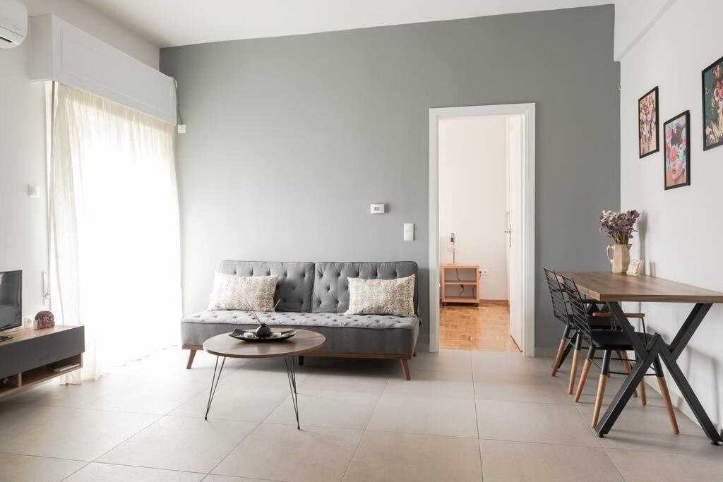 Cosy Apartment 700M From Acropolis Aten Exteriör bild