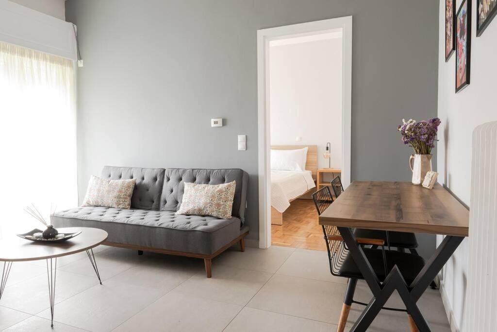Cosy Apartment 700M From Acropolis Aten Exteriör bild